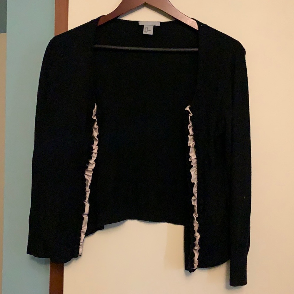 H&M Black Cardigan, Medium
